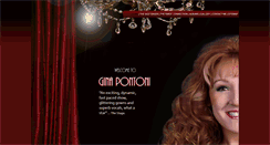 Desktop Screenshot of ginapontoni.com